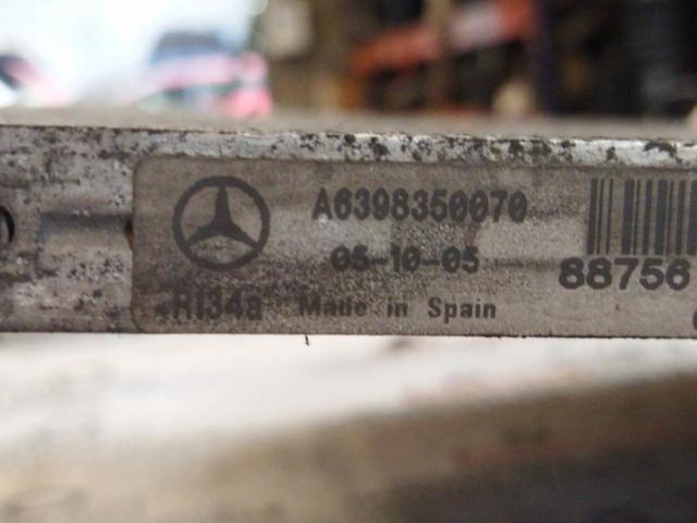 Chłodnica klimatyzacji A6398350070 MERCEDES