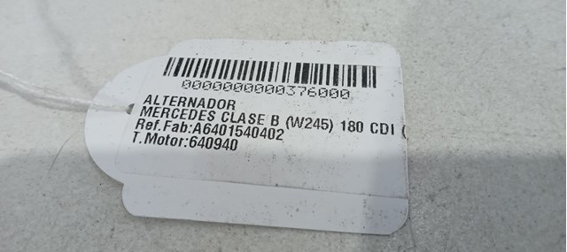 A6401540402 Mercedes