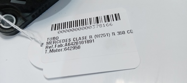 Zawór PCV odpowietrzający silnik A6420101891 MERCEDES