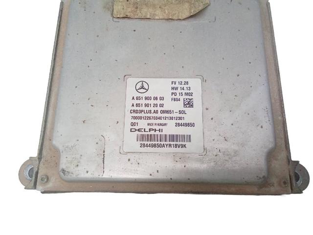 Sterownik silnika A6519000603 MERCEDES