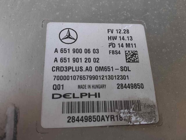 Sterownik silnika A6519000603 MERCEDES