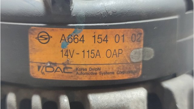 A6641540102 Ssang Yong