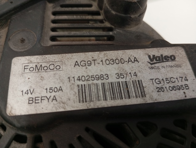 Alternator AG9T10300AA FORD