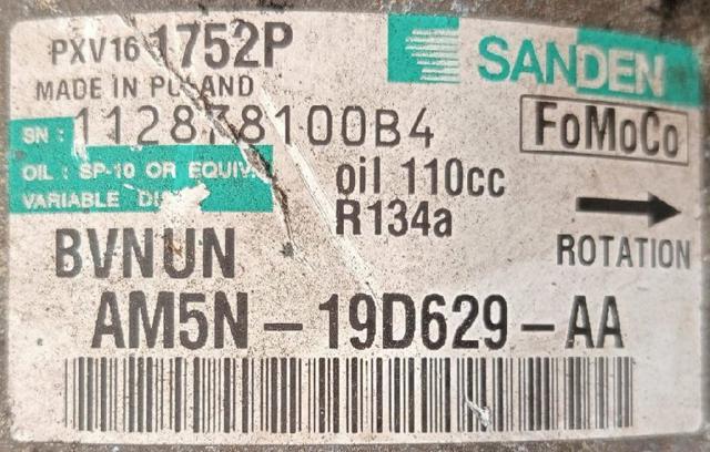 Sprężarka klimatyzacji AM5N19D629AA FORD