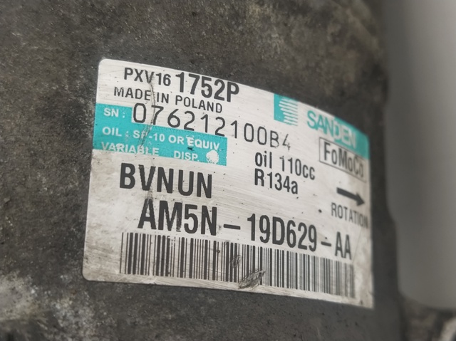Sprężarka klimatyzacji AM5N19D629AA FORD