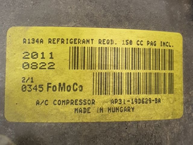 Sprężarka klimatyzacji AP3119D629BA FORD