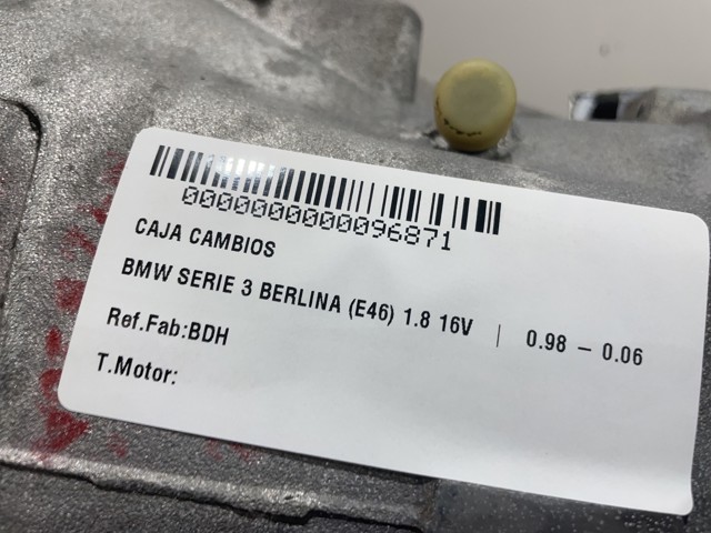Mechaniczna skrzynia biegów w komplecie BDH BMW