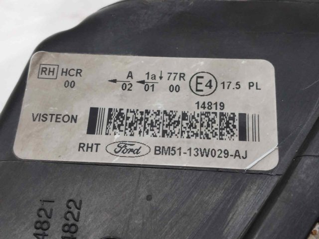 Reflektor prawy BM5113W029AJ FORD