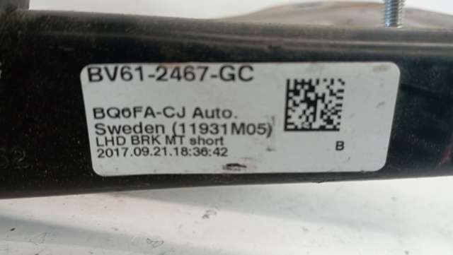 Pedał hamulca BV612467GC FORD