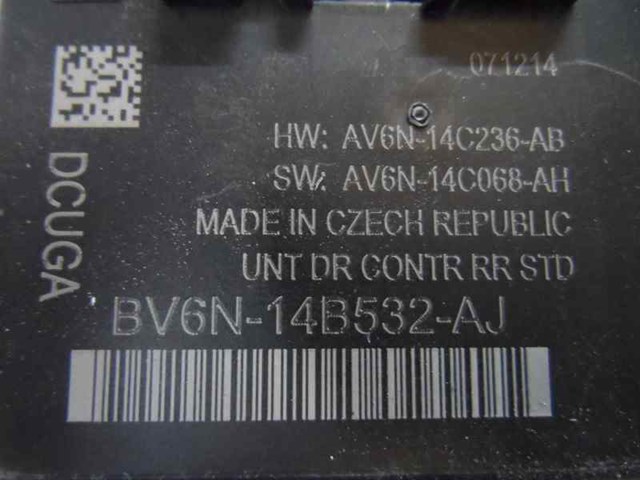 Blok komfortu BV6N14B532AJ FORD