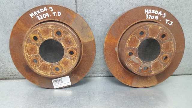 Tarcza hamulcowa tylna C24Y26251C9A MAZDA