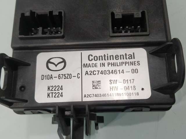 Blok komfortu Mazda CX-3 DK