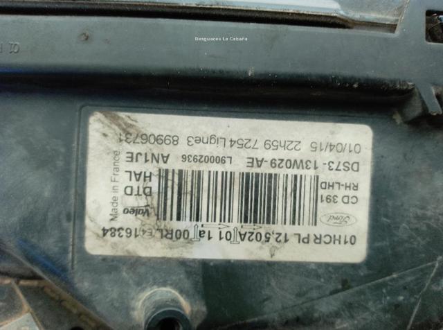 Reflektor prawy Ford Mondeo 5 CD