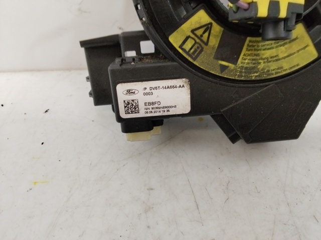 Pierścień kontaktowy AIRBAG, taśma kierownicy  DV6T14A664AA FORD