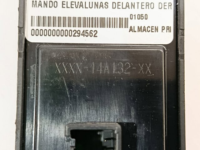 Panel przyciskowy sterowania podnośnikiem szyby przedni lewy F1ET14A132CC FORD