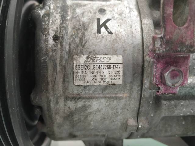Sprężarka klimatyzacji GE4472601742 TOYOTA