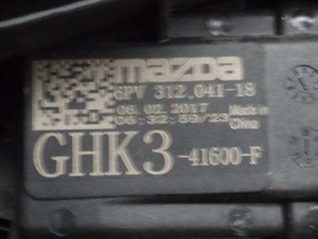 Pedał przyspieszenia (gazu) Mazda CX-5 1 KE, GH