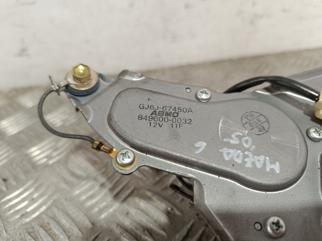 Silniczek wycieraczki tylnej szyby GJ6J67450A MAZDA