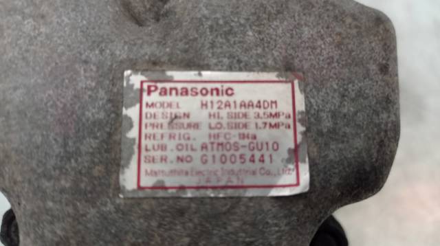 Sprężarka klimatyzacji H12A1AA4DM MAZDA