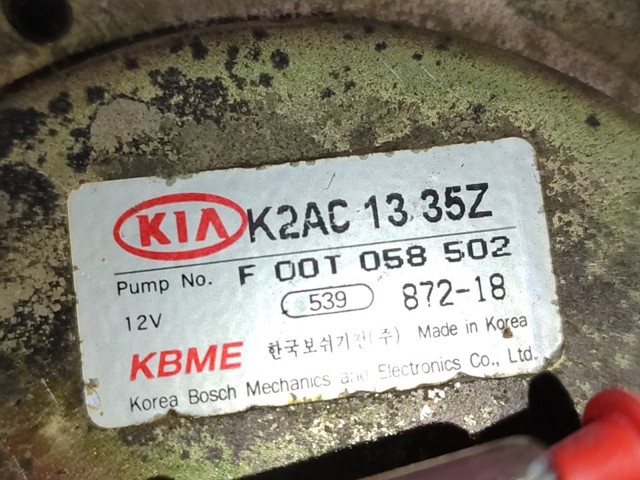 Moduł pompy paliwowej z czujnikiem poziomu paliwa KIA Sephia 2 FB