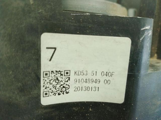 Reflektor lewy Mazda CX-5 1 KE, GH