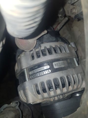 Alternator LR078806 LAND ROVER
