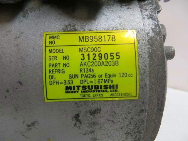 Sprężarka klimatyzacji MB958178 MITSUBISHI