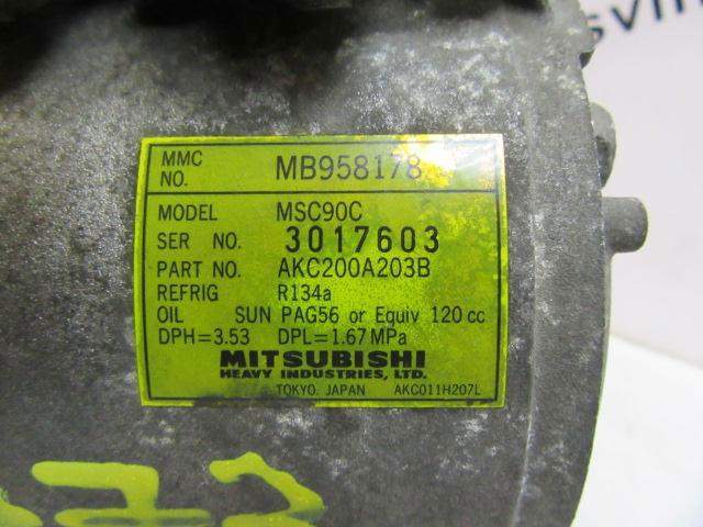 Sprężarka klimatyzacji MB958178 MITSUBISHI