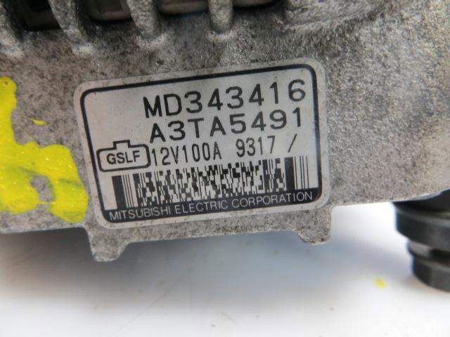 Alternator MD343416 MITSUBISHI
