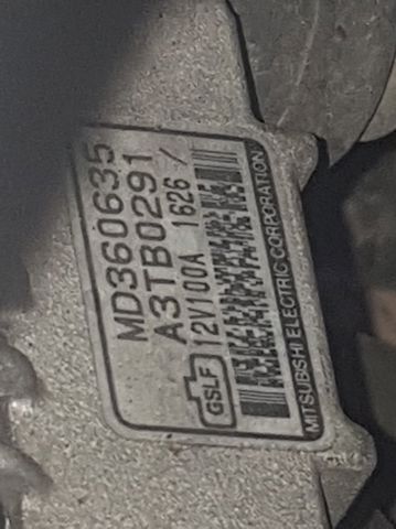 Alternator MD360635 VOLVO