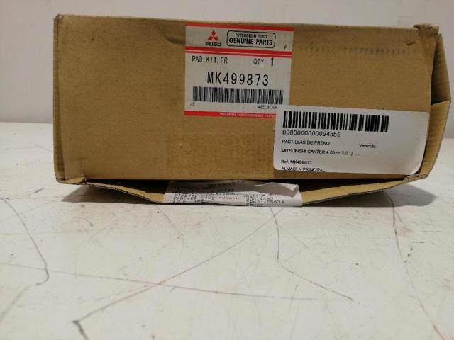 Klocki hamulcowe przednie tarczowe MK499873 MITSUBISHI