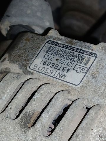 Alternator MN163016 MITSUBISHI