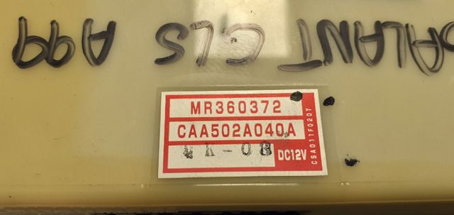 Sterownik trybów ogrzewania/klimatyzacji MR360372 MITSUBISHI