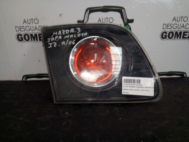 Lampa zespolona tylna lewa wewnętrzna P2775 MAZDA