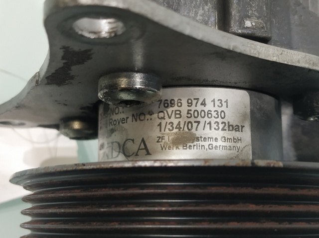Pompa wspomagania hydraulicznego kierownicy QVB500630 LAND ROVER