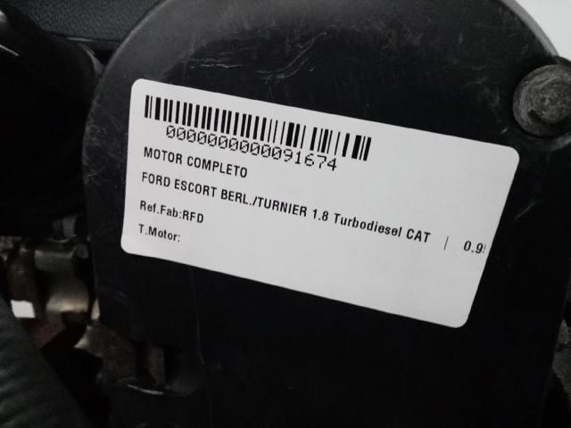 Silnik w komplecie Ford Orion 3 GAL