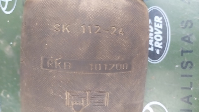 Poduszka pneumatyczna (resor pneumatyczny) mostu tylnego RKB101200 LAND ROVER