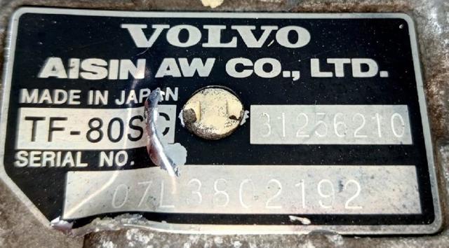 Automatyczna skrzynia biegów, kompletna TF80SC VOLVO