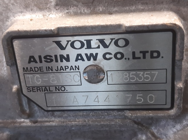 Automatyczna skrzynia biegów, kompletna TG81SC VOLVO