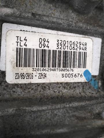 Mechaniczna skrzynia biegów w komplecie TL4094 RENAULT