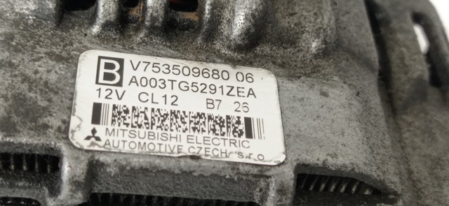 Alternator V75350968006 PEUGEOT