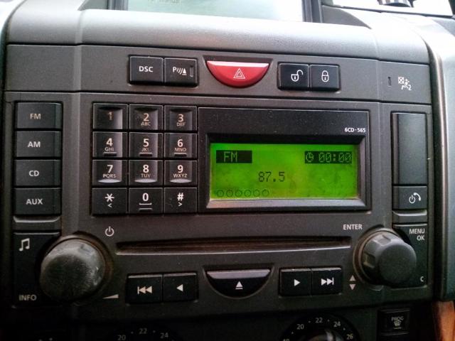 Radio Land Rover Range Rover