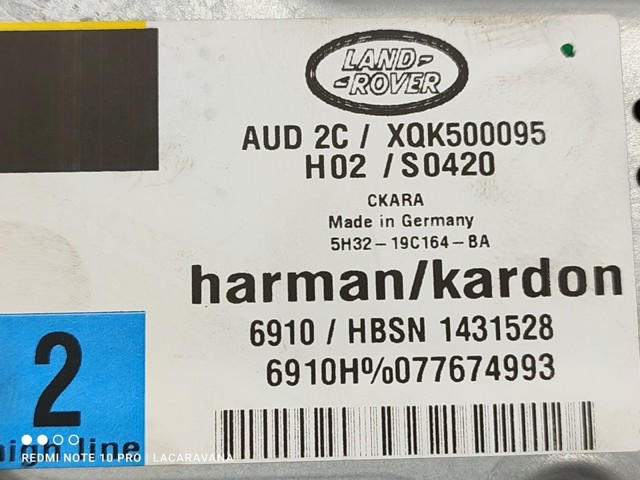 XQK500095 Land Rover