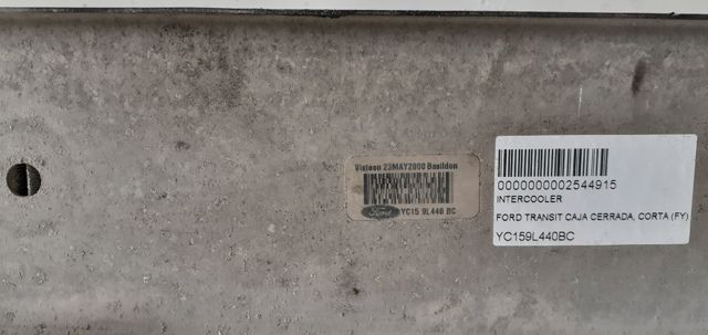 Chłodnica intercoolera YC159L440BC FORD