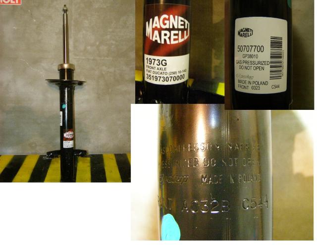 1973G Magneti Marelli Amortyzator przedni