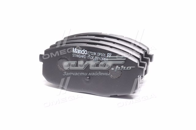 Klocki hamulcowe przednie tarczowe Mando MPK36 cena, od 24,45 USD