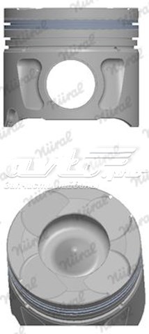 Do koszyka 8743650600 Nural Tłok, komplet na 1 cylinder, 2. naprawa (+0,50)