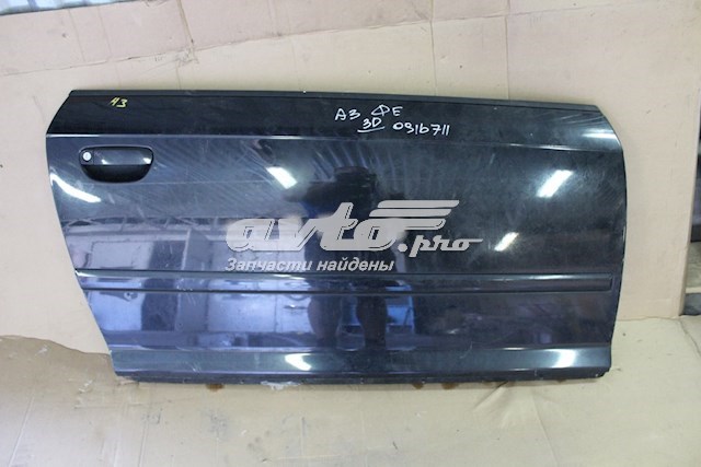 Drzwi przednie prawe Audi A3 Sportback hatchback (8PA) (2004 - 2015) cena, od 265,94 USD