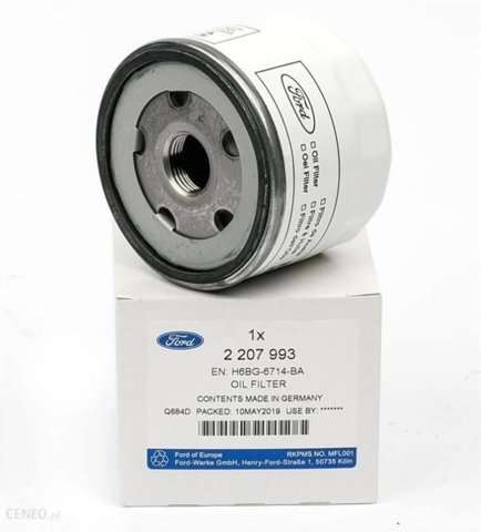 Do koszyka 2207993 Ford Filtr oleju