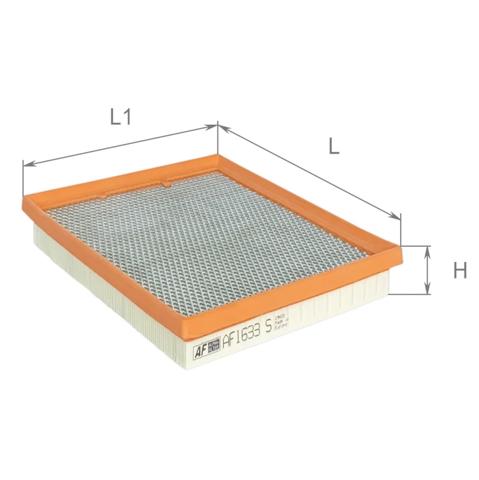 Filtr powietrza Alpha Filter AF1633S cena, od 8,18 USD